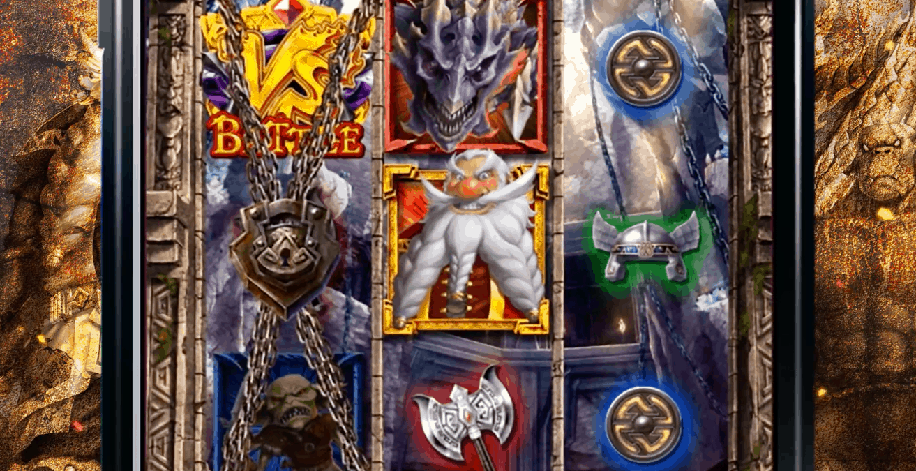 Battle DwarfスロットレビューRTPや機能、ボーナスについて